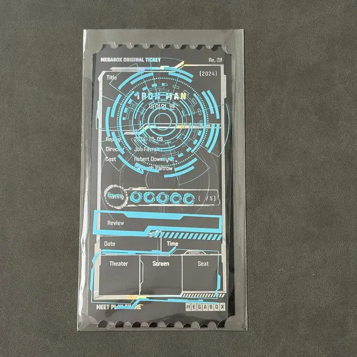 [BUNJANG] Iron Man Original Ticket / 아이언맨 오리지널티켓