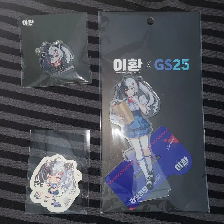 [BUNJANG] Lee Hwan Lacrimosa Acrylic Stand + Corotto + Sticker Set / 이환 GS25 라크리모사 아크릴 스탠드 + 코롯토 + 스티커 2종