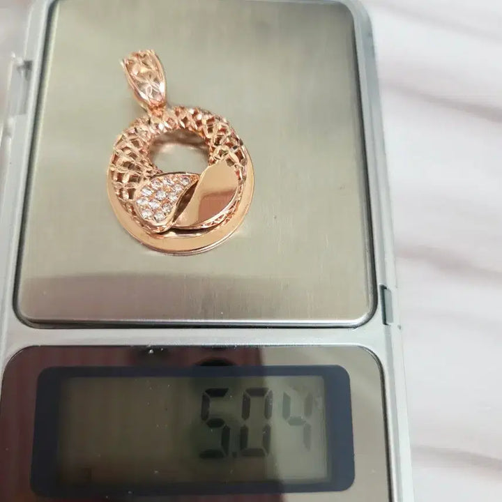 [BUNJANG] 14K Rose Gold Pendant 5.04g / 14k 로즈골드 펜던트 5.04g 금값판매