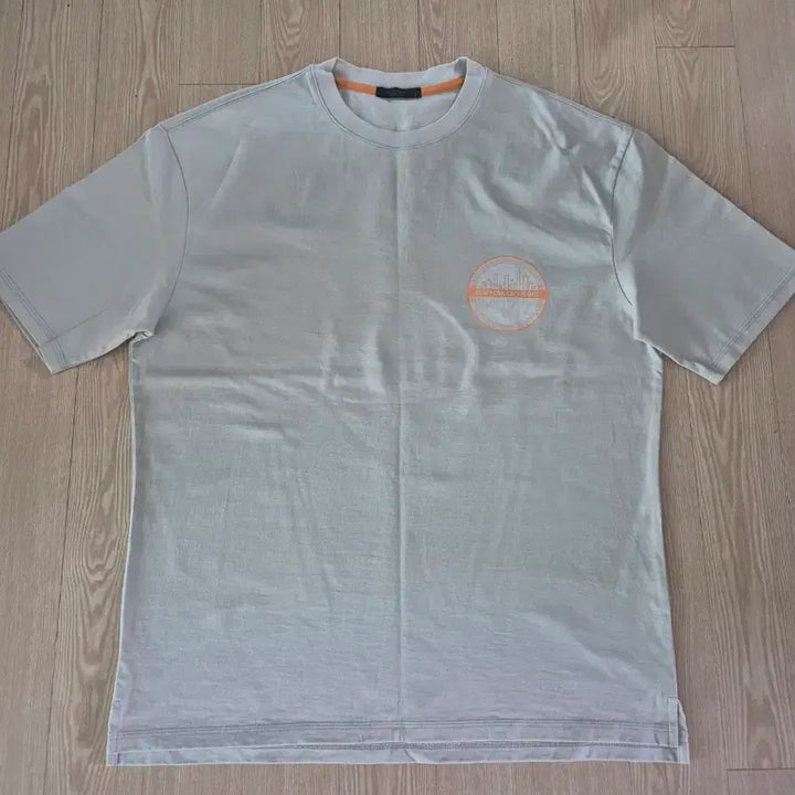 [BUNJANG] JILLSTUART NEW YORK Light Grey T-Shirt / 질스튜어트 뉴욕 라이트그레이 티셔츠