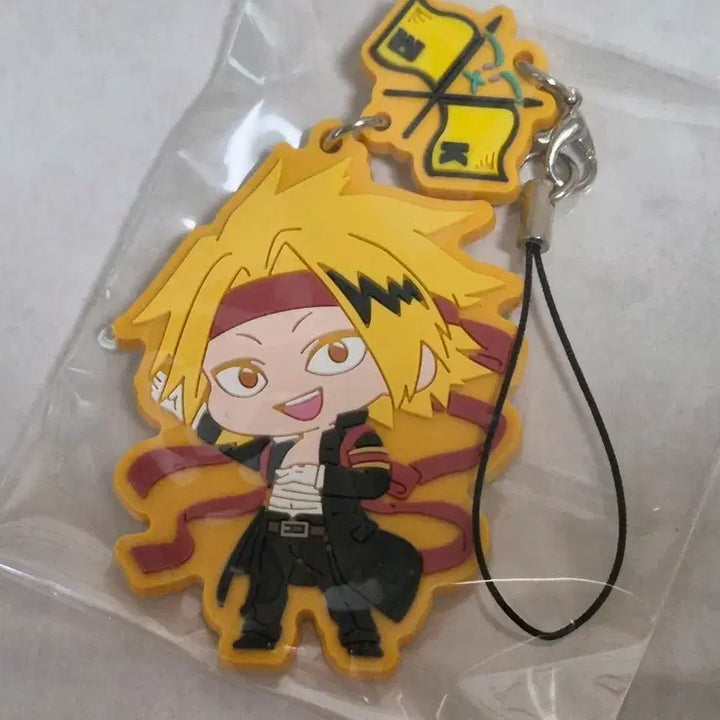 [BUNJANG] My Hero Academia Kaminari Denki Cheerleader Rubber Strap (Unsealed) / 히로아카 카미나리 덴키 응원단 러버스트랩 미개봉