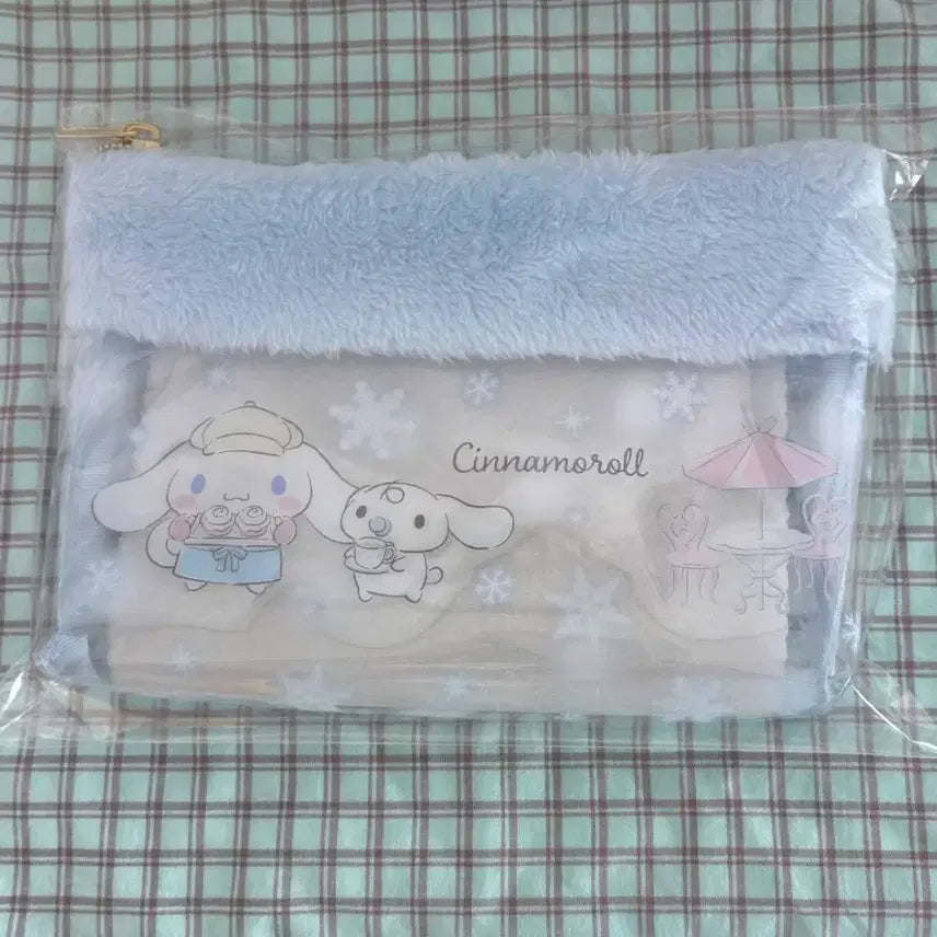 [SOLD OUT] 산리오 시나모롤 파우치 블루