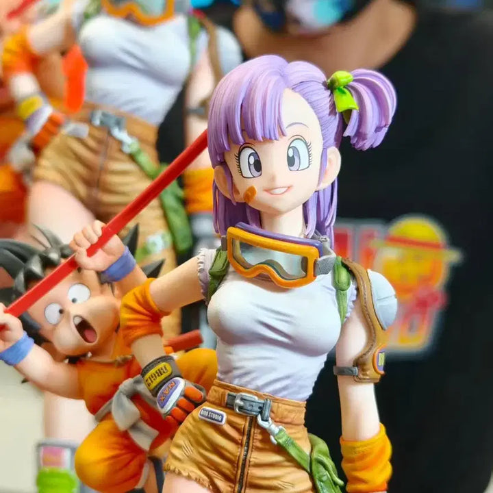 [BUNJANG] Infinite Studio Dragon Ball 40th Anniversary Goku &amp; Bulma 1/6 Scale Statue (Sealed) / 할인-드래곤볼 레진 - Infinite 40주년 오공과부르마 1/6 미개봉