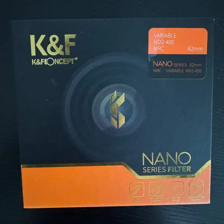 [SOLD OUT] 가변필터 케이앤에프컨셉 NANO-X Fader ND2-400 필터 62m