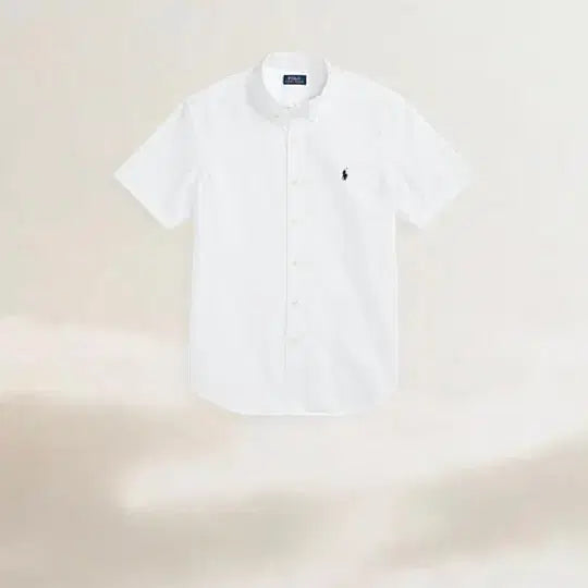 [SOLD OUT] 폴로 랄프 로렌 남성 클래식핏 페더웨이트 트윌 셔츠 반팔셔츠