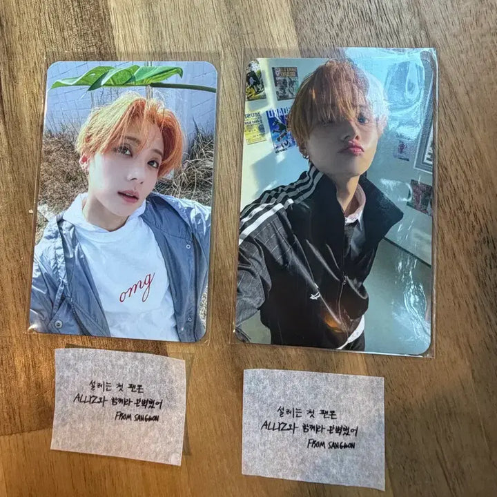 [BUNJANG] ALPHA DRIIVONE ALDIWON OMG Sangwon Photocard Confetti Set / 알파드라이브원 알디원 OMG 2주차 공방 포카 상원 컨페티 같이 드림