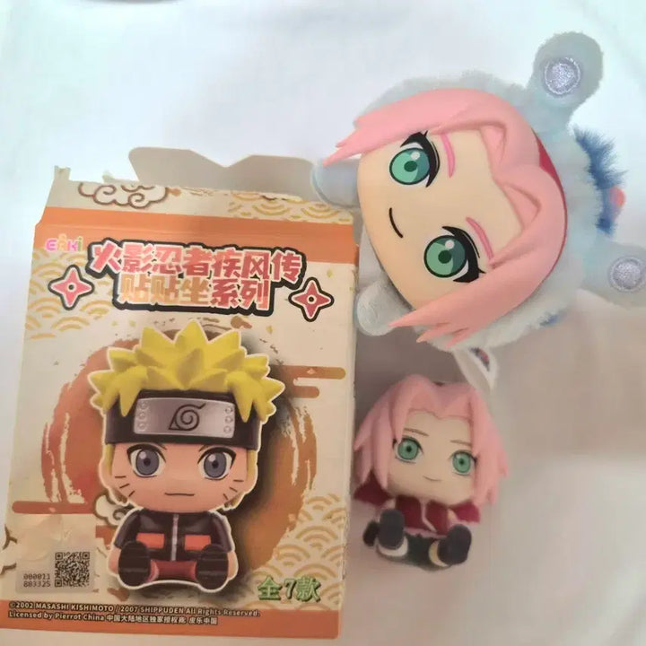 [BUNJANG] Eaki Naruto Sakura Figure Set / eaki나루토 허그시트,eaki 큐트비스트 사쿠라 피규어 세트