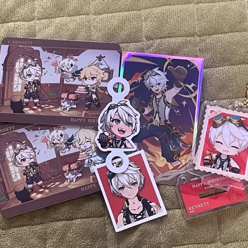 [BUNJANG] Genshin Impact Bennett Merchandise Bundle / 원신 베넷 굿즈