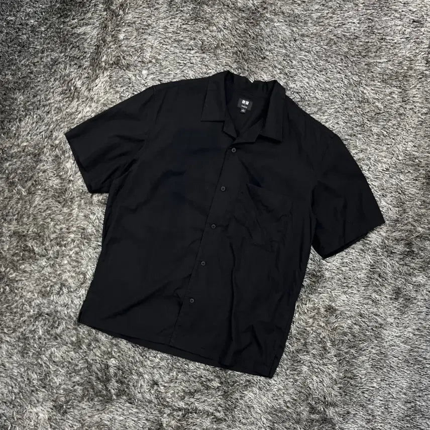 [SOLD OUT] 유니클로 x 띠어리 반팔 셔츠 (L)