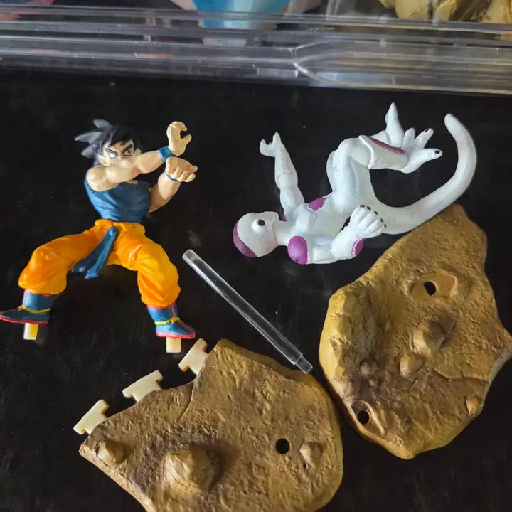 [BUNJANG] Dragon Ball Son Goku VS Frieza Namek Battle Megahouse Figure Set / [2종세트] 손오공VS프리저 드래곤볼 메가하우스 캡슐