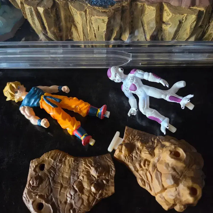 [BUNJANG] Dragon Ball Son Goku VS Frieza Namek Battle Megahouse Figure Set / [2종세트] 손오공VS프리저 드래곤볼 메가하우스 캡슐