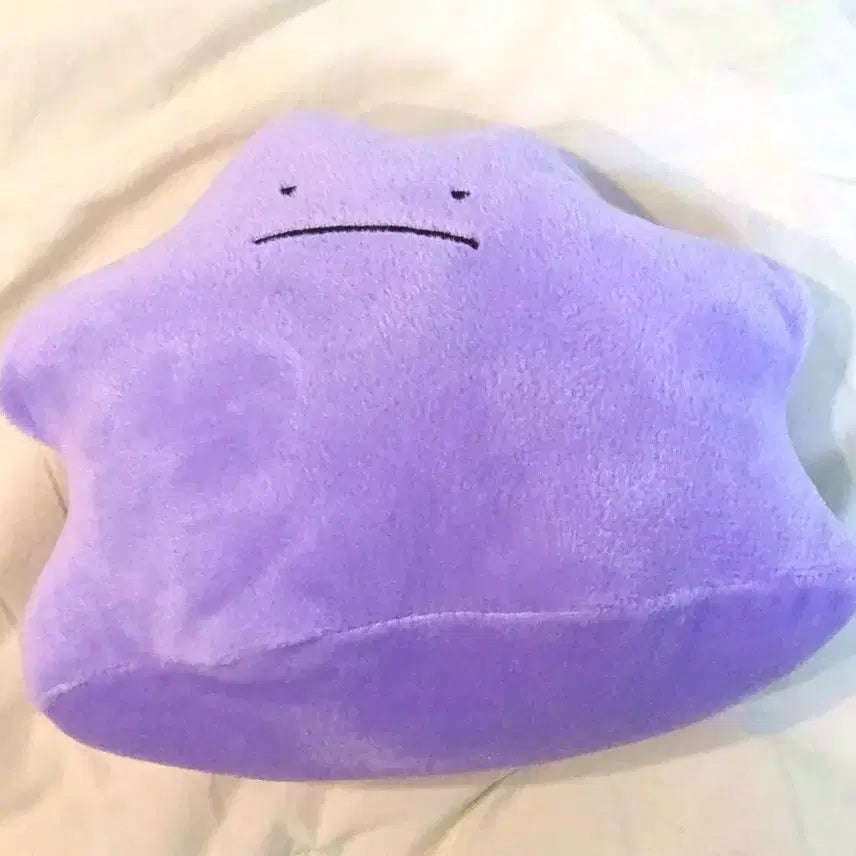 [BUNJANG] Ditto Plush Doll / 기분 더러워 보이는 포켓몬스터 메타몽 인형