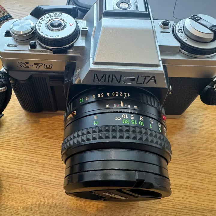 [BUNJANG] Minolta X-70 (XG-M) MD Rokkor 50.4 &amp; Promaster Zoom Lens / 미놀타 x-70(xg-m) md rokkor 50.4 판매합니다.