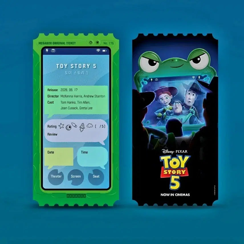 [BUNJANG] Toy Story 5 Original Ticket / 토이스토리5 오리지널티켓