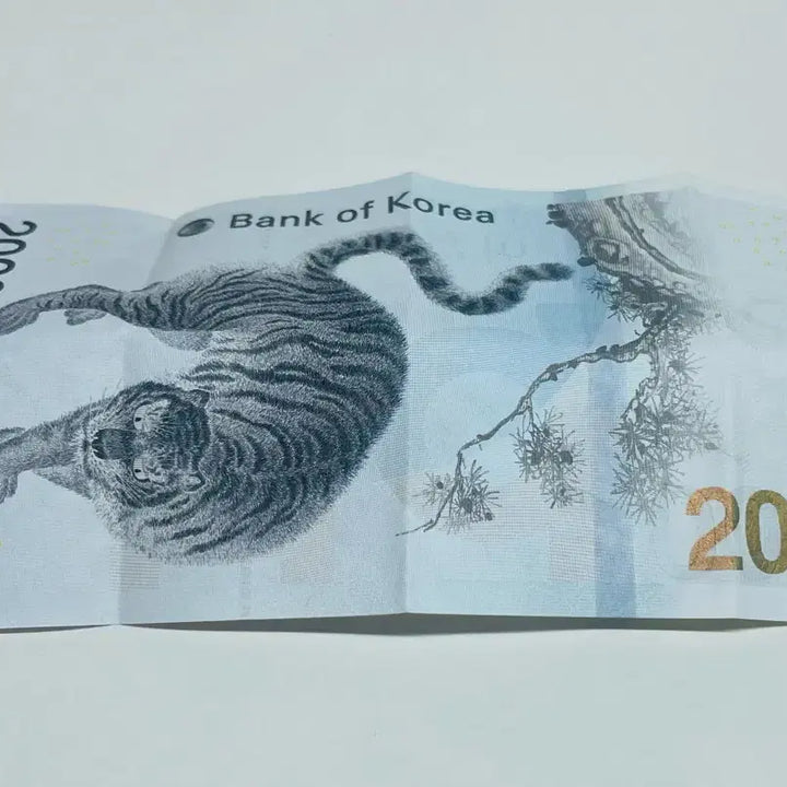 [BUNJANG] Pyeongchang Winter Olympics Commemorative Banknote / 평창 동계올림픽 기념지폐