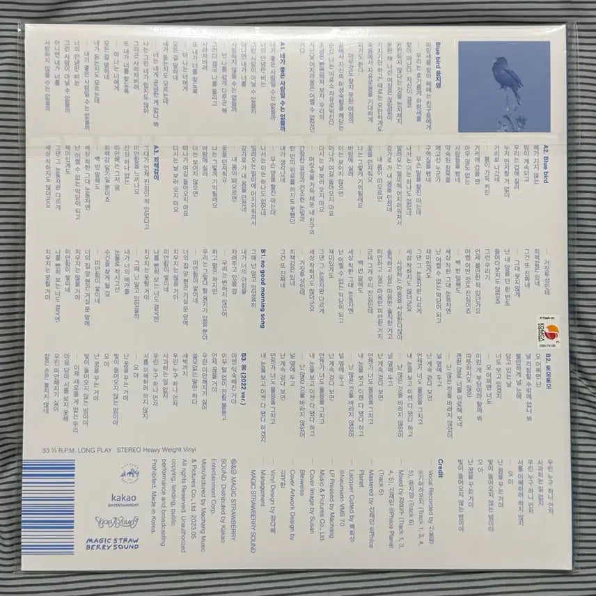 [BUNJANG] Yoon Ji Young Blue Bird LP Vinyl (Sealed) / 윤지영 blue bird lp 미개봉 엘피 바이닐 vinyl