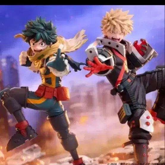 [BUNJANG] My Hero Academia Trio-Try-iT Izuku Midoriya &amp; Katsuki Bakugo Figures (Sealed Bundle Set) / 미개봉일괄 택포5.5)나히아 Trio-Try-iT 미도리야&amp;바쿠고 피규어