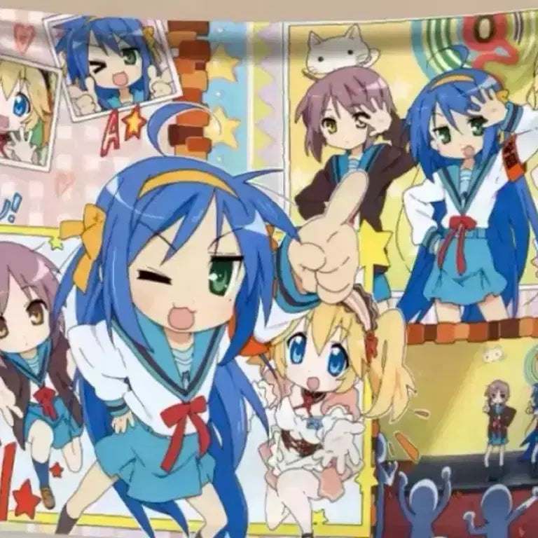 [BUNJANG] Lucky Star Tapestry Poster (Sealed) / 미개봉) 러키스타 테피스트리 포스터 판매합니다