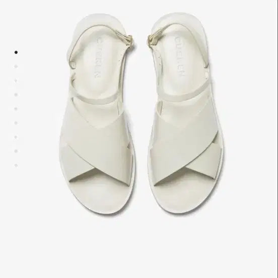 [BUNJANG] Qurenn Venice 02 Sandals White / [230] 쿠에른 베니스 02 샌들 화이트