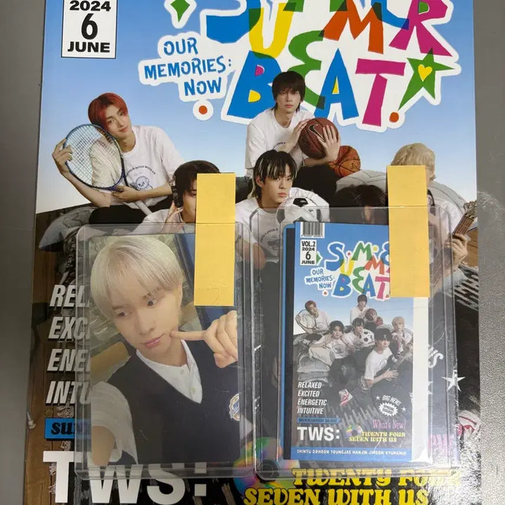 [BUNJANG] TWS SUMMER BEAT Kyungmin Album Photocard / 투어스 썸머비트 경민 앨범 양도