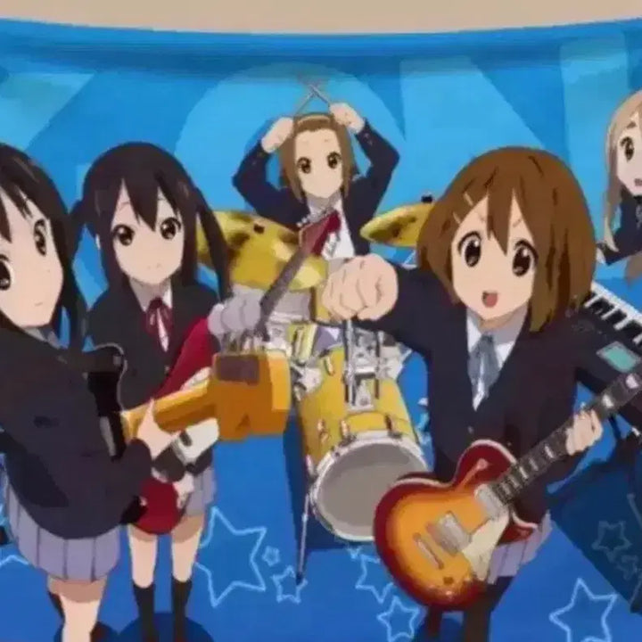 [BUNJANG] K-On! Tapestry Poster (Sealed) / 미개봉 케이온 테피스트리 포스터 판매합니다