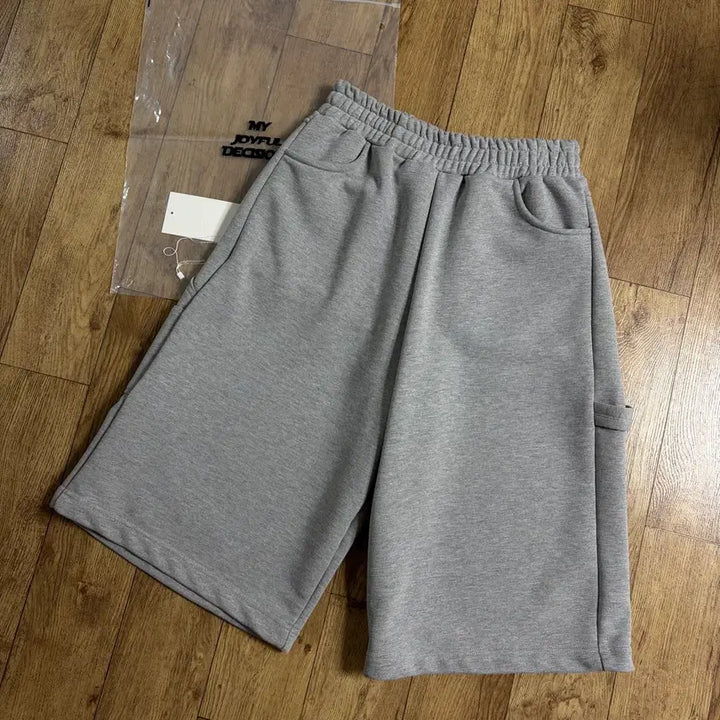 [BUNJANG] MJD Wide Carpenter Bermuda Shorts Gray / mjd 와이드 카펜터 버뮤다 팬츠 그레이