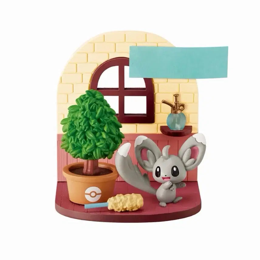 [SOLD OUT] 리멘트 포켓몬스터 릴랙싱홈 데스크탑 피규어 치라미