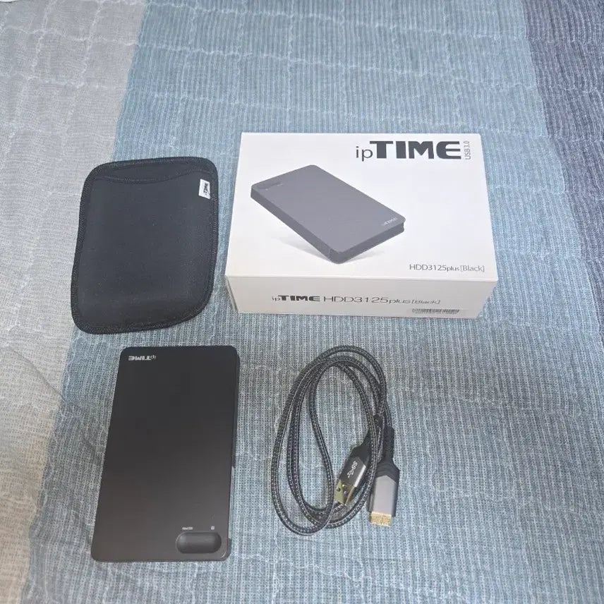 [BUNJANG] iptime 2.5-inch USB 3.0 External Hard Drive Enclosure / 외장하드케이스 usb 3.0 3125 plus 팝니다