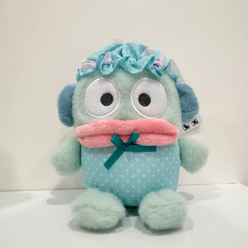 [BUNJANG] Sanrio Hangyodon Pajama Mascot Keychain / 한교동 나카지마 파자마 마스코트 인형