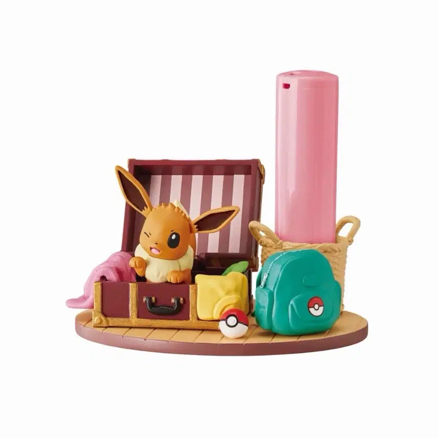 [SOLD OUT] 리멘트 포켓몬스터 릴랙싱홈 데스크탑 피규어 이브이