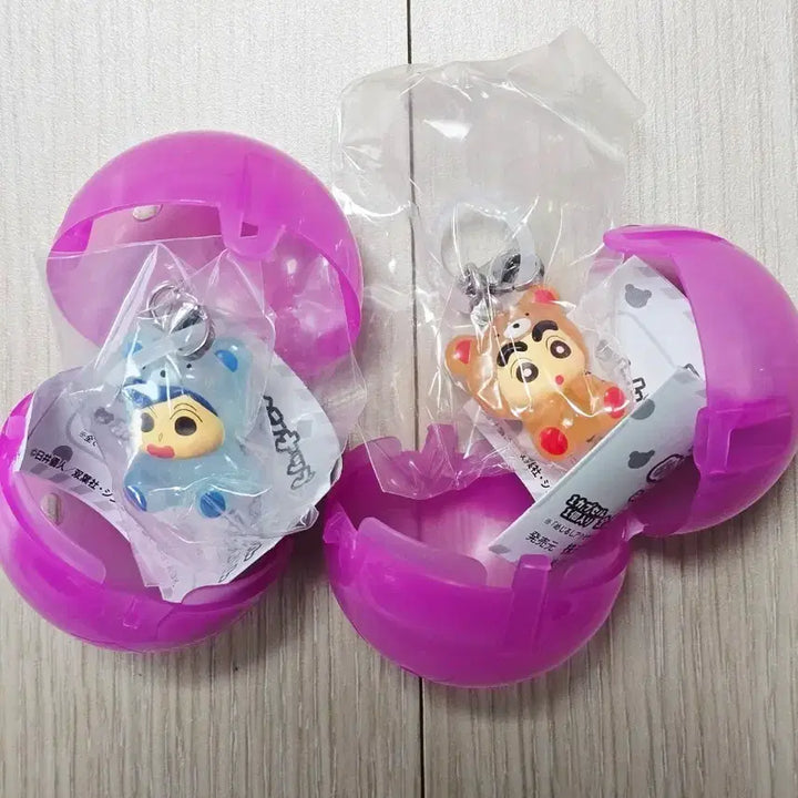 [BUNJANG] Crayon Shin-chan Bear Keychain Shin-chan &amp; Chulsoo Bundle Set / 짱구는못말려 곰돌이 키링 메지루시 짱구&amp;철수 일괄 판매합니다!