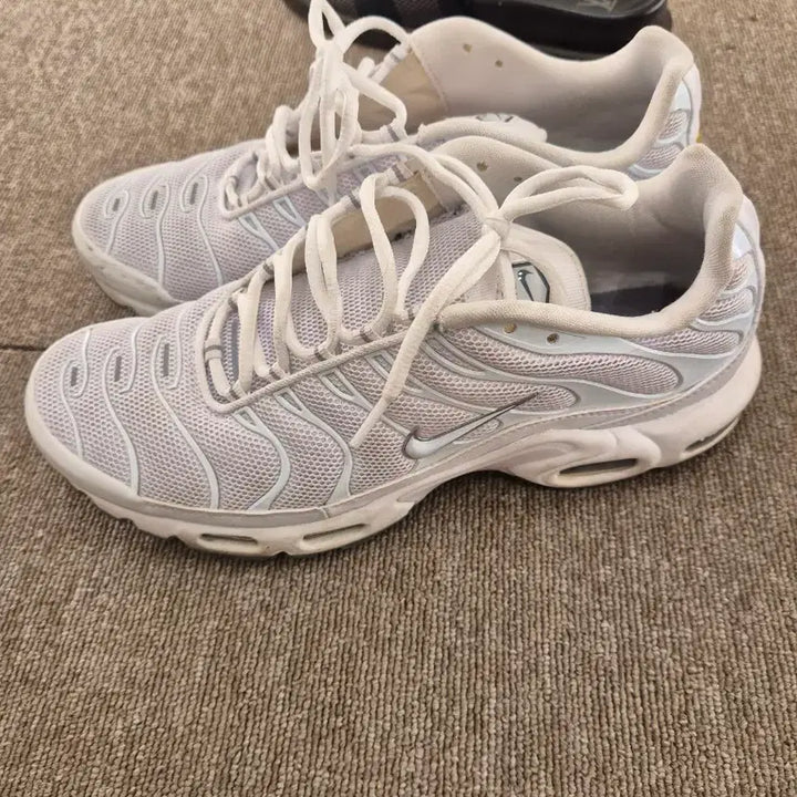 [BUNJANG] Nike Air Max Plus White Shoes / 나이키 에어맥스 플러스 화이트 275