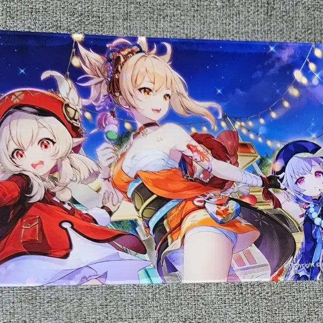 [BUNJANG] Genshin Impact Summer Festival 2022 Acrylic Frame / 원신 여름축제 2022 아크릴 액자