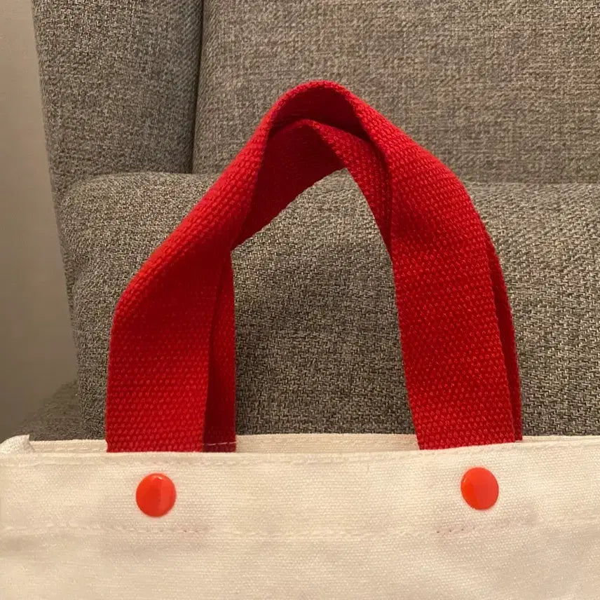 [BUNJANG] Muziktiger Strawberry Ddung-rangi Mini Eco Bag with Pouch / 무직타이거 딸기 뚱랑이 미니 에코백+추가증정 파우치