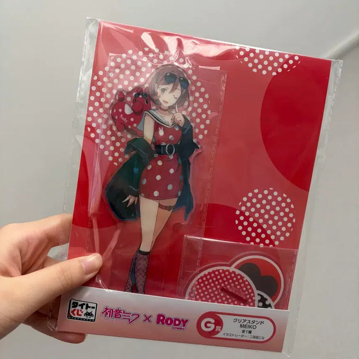 [BUNJANG] Hatsune Miku x Rody Collaboration MEIKO Acrylic Stand / 하츠네미쿠 로디 콜라보 아크릴 스탠드 메이코