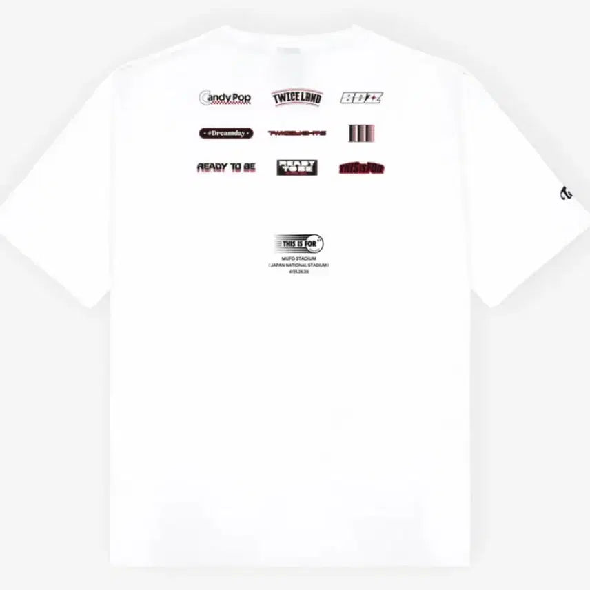 [BUNJANG] Twice National Stadium Goods T-Shirt Size S / 트와이스 국립 굿즈 티셔츠 mufg s사이즈