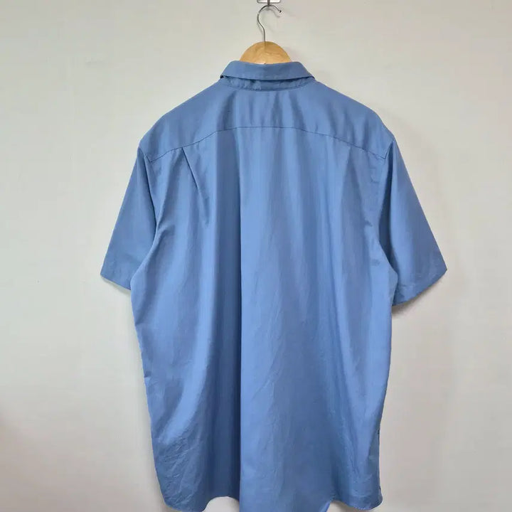 [BUNJANG] LLBean Blue Oxford Short Sleeve Shirt XL / 엘엘빈LLBEAN 블루 옥스포드 반팔 셔츠 XL - S432