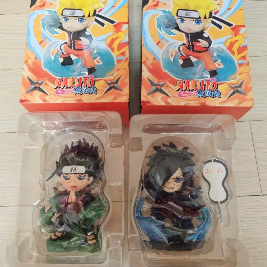 [BUNJANG] Funism Naruto Senju Hashirama Uchiha Madara Figure (Sealed) / (미개봉)퍼니즘 나루토 센쥬 하시라마 우치하 마다라 피규어