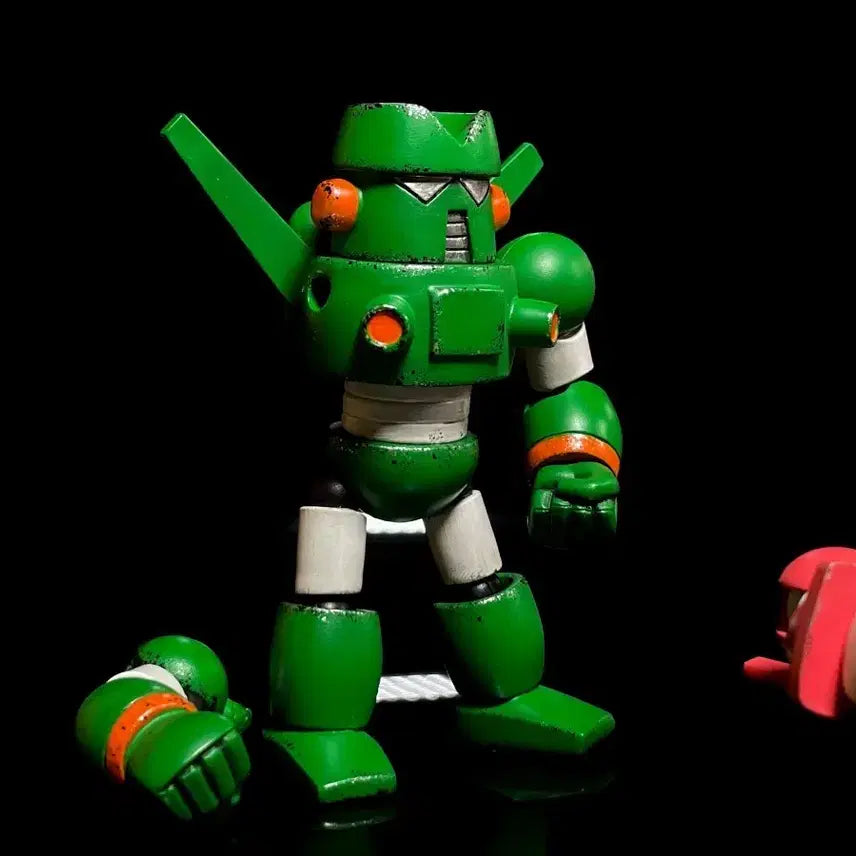 [BUNJANG] Rare Crayon Shin-chan Kkachi &amp; Red Kkachi Robot Resin Figure / 짱구는 못말려 칸탐&amp;레드 칸탐 로봇 레진 피규어