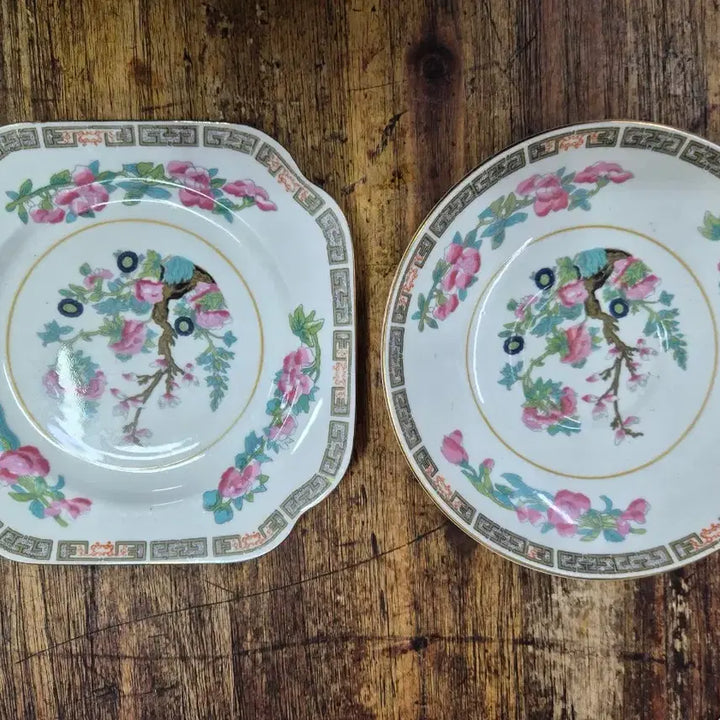 [BUNJANG] Vintage British Coffee Cup and Cake Plate Set / 영국제 커피잔과 케익접시