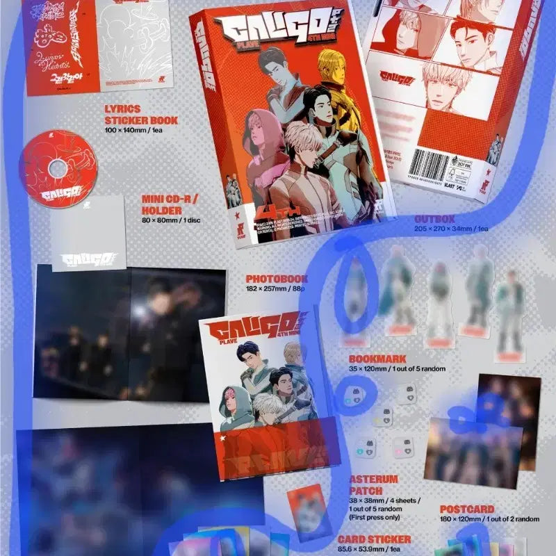 [BUNJANG] PlaYve Caligo Part 2 Photobook Album Yejun Set / 플레이브 칼리고파트투 포토북앨범 예준세트