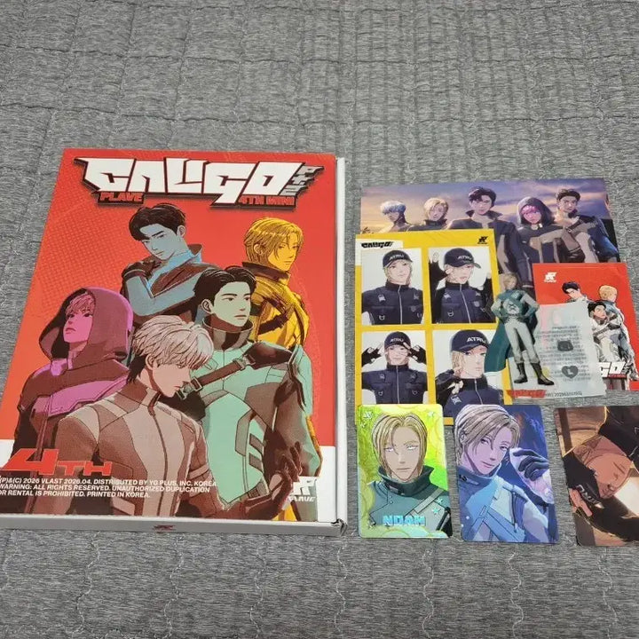 [BUNJANG] P.L.A.Y.B.R.I.C.K Noah Set Photobook Album Calligo Part 2 / 플레이브 칼리고파트투 포토북앨범 노아세트