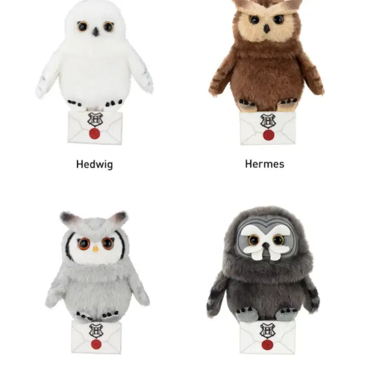 [BUNJANG] Pop Mart Harry Potter Owl Keyring Bundle Set (4 pieces, Sealed) / 팝마트 해리포터 부엉이 키링 4개 일괄 미개봉