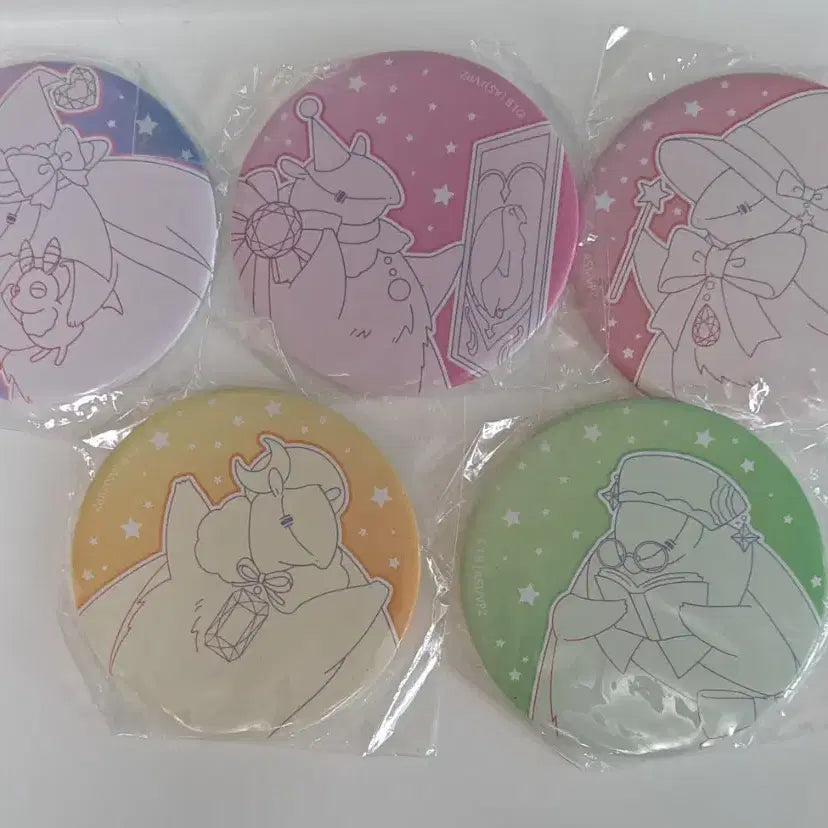 [BUNJANG] Vampire Goes to Die Merch Bundle Set - Badge, Clear Stand, Coaster / 일괄세트) 흡혈귀는 툭하면 죽는다 굿즈 / 뱃지, 클리어 스탠드, 코스터