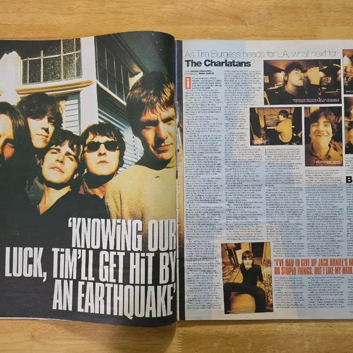 [BUNJANG] The Charlatans NME Large Magazine (August 1999) / 매거진 The Charlatans 살라탄스 NME 라지 매거진