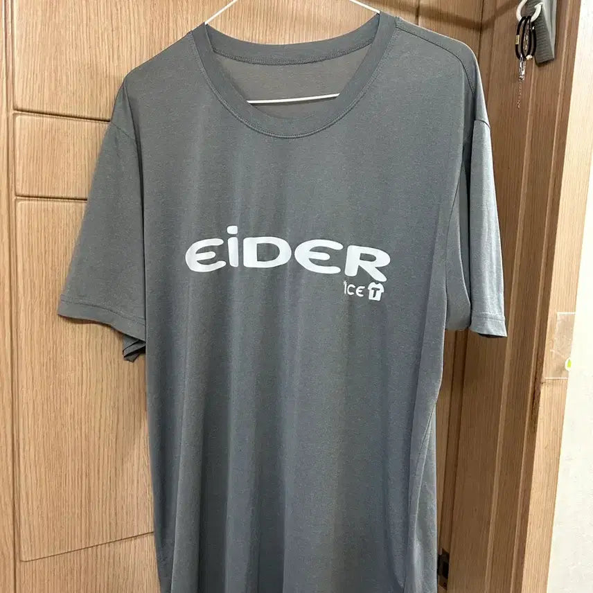 [BUNJANG] Eider Functional Ice Short-Sleeve T-Shirt XL (105) / 아이더 그레이 기능성 아이스반팔티 xl 105