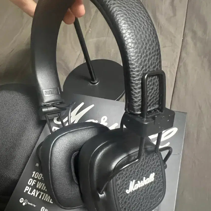 [BUNJANG] Marshall Major V Bluetooth Headphones Black / 마샬 메이저 5 헤드폰 블랙