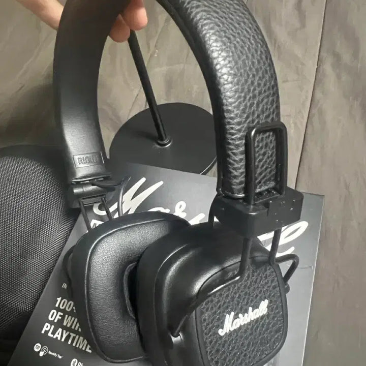 [BUNJANG] Marshall Major V Bluetooth Headphones Black / 마샬 메이저 5 헤드폰 블랙