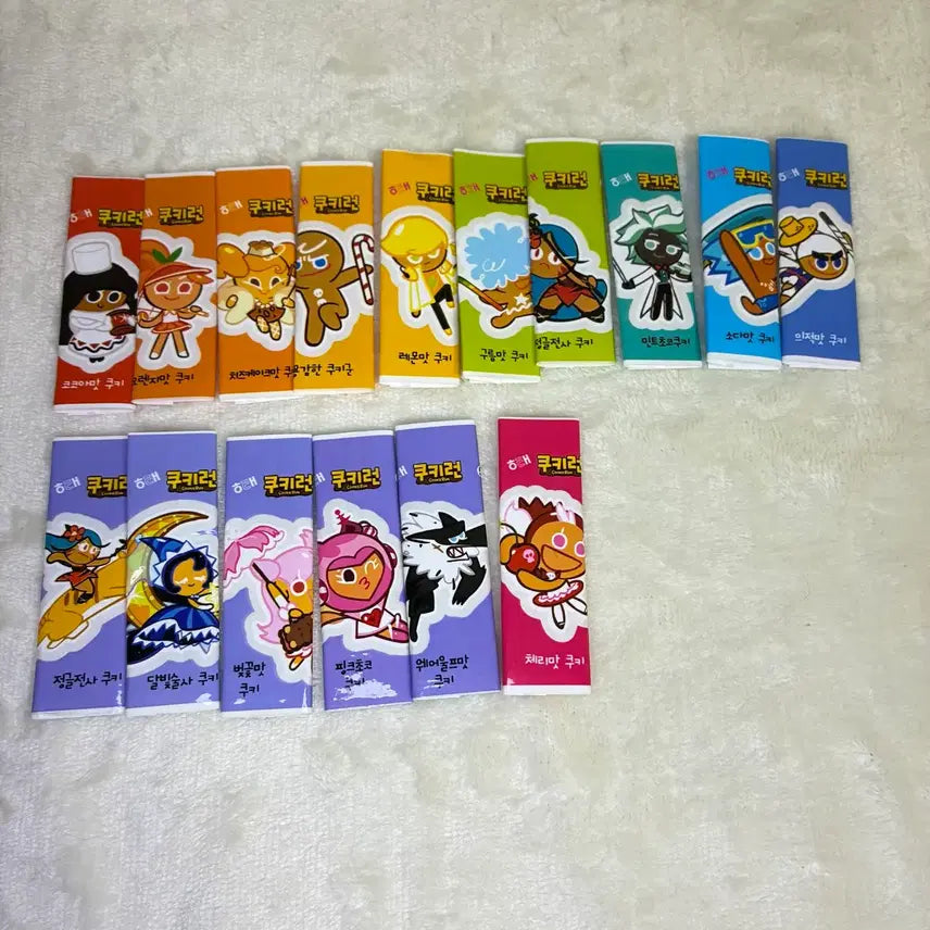 [SOLD OUT] 쿠키런 킹덤 판박이 (껌종이) 판매
