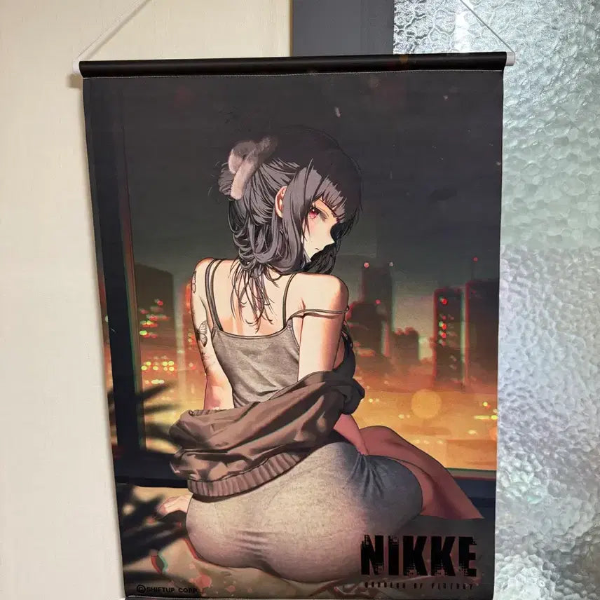 [BUNJANG] Niki Killer Wife B2 Tapestry Scroll / 니케 D : 킬러 와이프 태피스트리 족자봉 B2